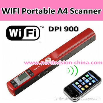 900dpi Portable WiFi Scanner Connect to iPhone